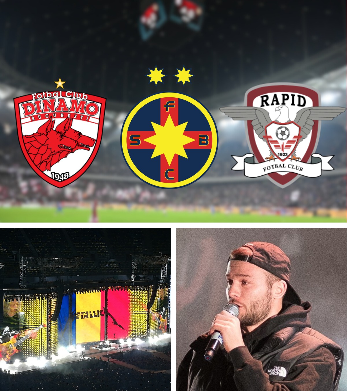 Max Korzh în loc de Dinamo - FCSB Scenariu dramatic în play-off: jumătate din derby-urile bucureștene, blocate pe Arenă de două trupe mari și un rapper din Belarus