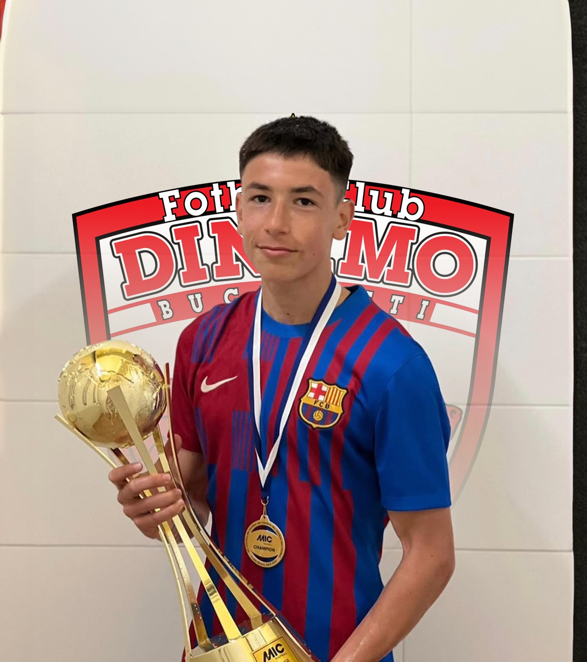 Dinamo confirmă transferul Jucătorul crescut de Barcelona a devenit „câine” » Detaliile contractului