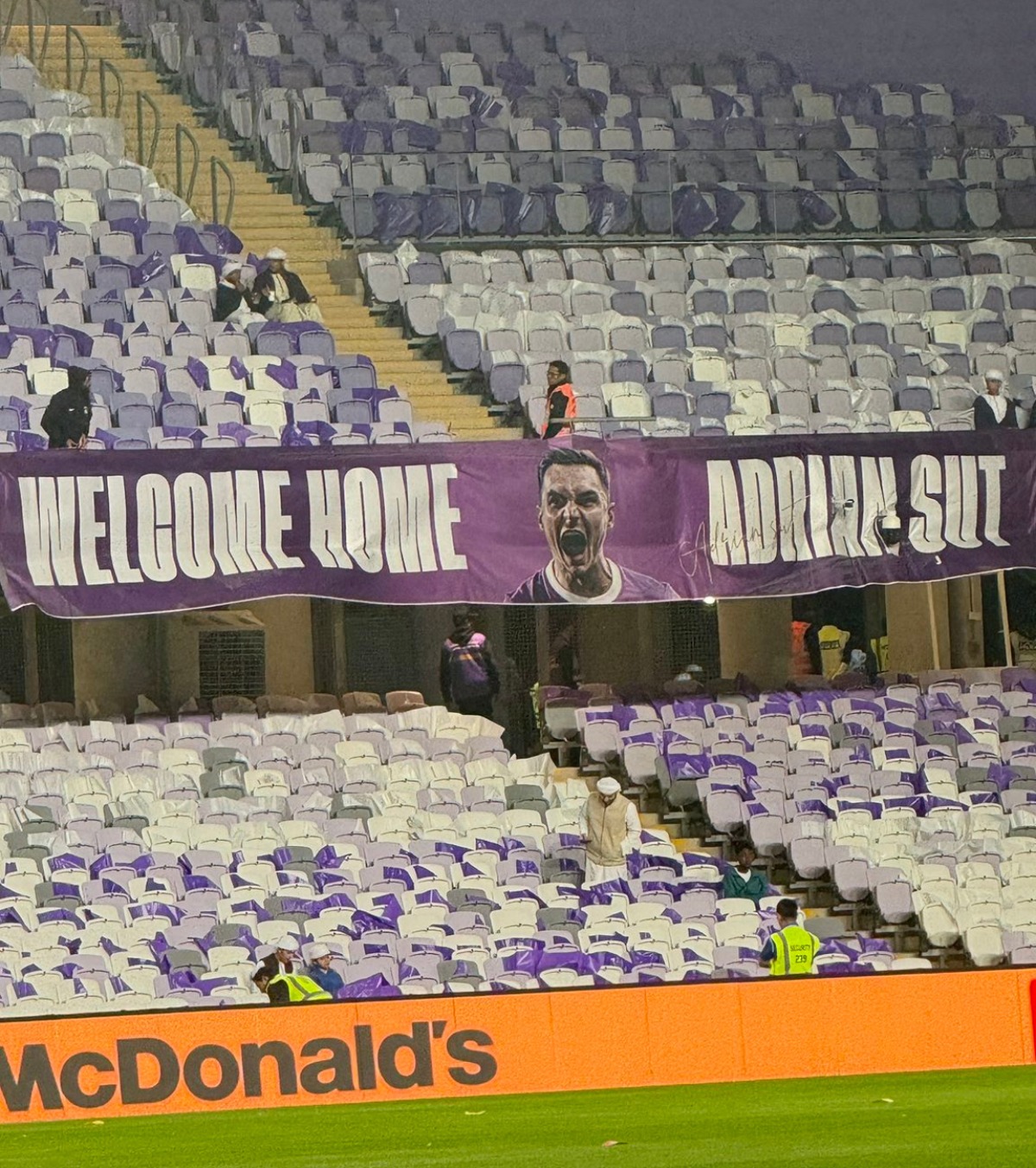 Surpriză pentru Adrian Șut   Cu ce mesaj a fost primit fostul mijlocaș de la FCSB în Emiratele Arabe Unite