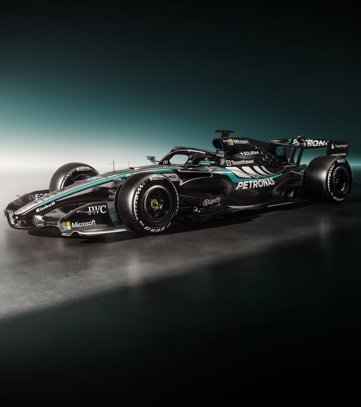 Noul monopost Mercedes FOTO A fost lansat spectaculosul W17 » Care sunt noutățile tehnice ale mașinii