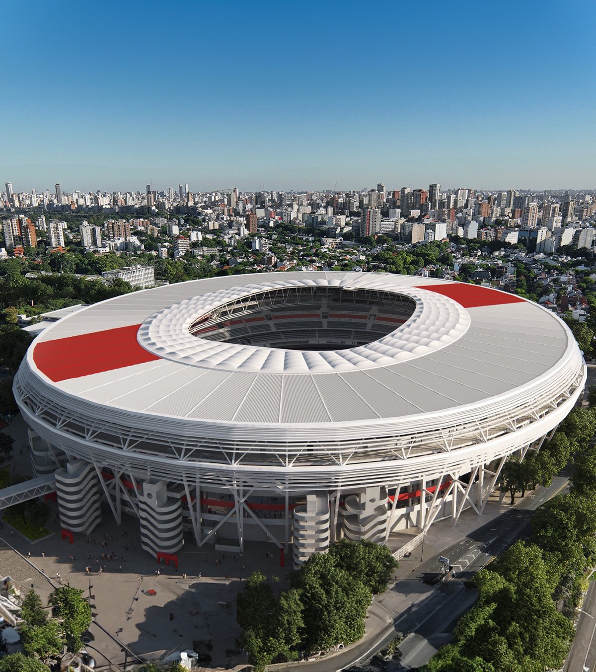 Stadion de 101.000 de locuri! FOTO: Cum va arăta arena clubului River Plate, după ce va fi renovată