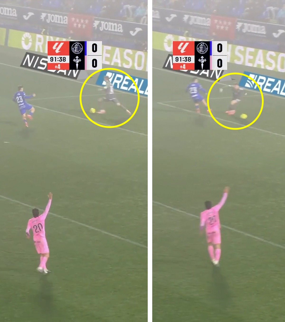 Ionuț Radu a cucerit Spania FOTO. Portarul român a surprins pe toată lumea cu gestul făcut în ultimele minute ale meciului cu Getafe