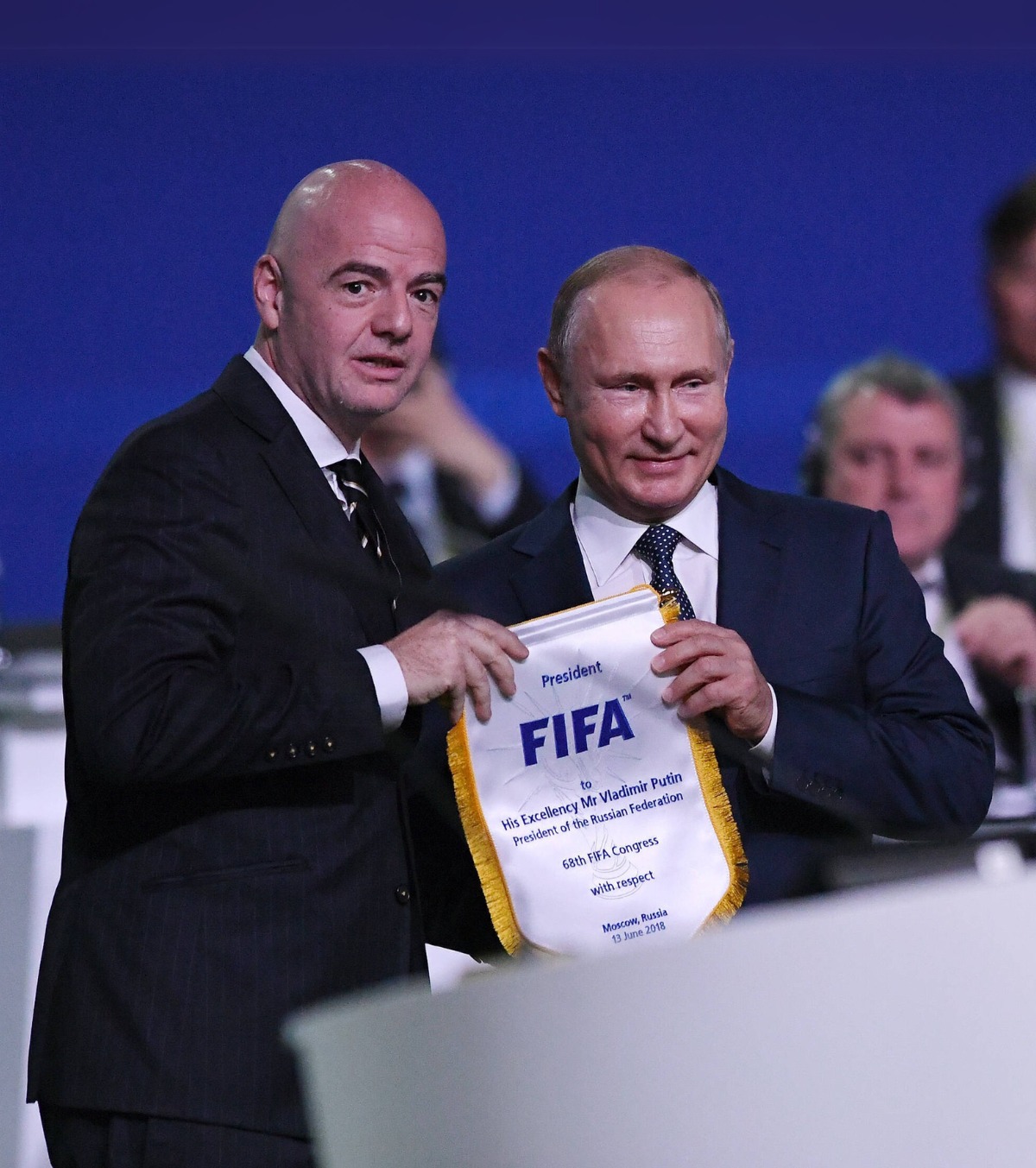 Ucraina reacționează cu furie Ce au spus miniștrii Sportului și de Externe de la Kiev după ce șeful FIFA a vorbit de revenirea Rusiei: „Degenerați”