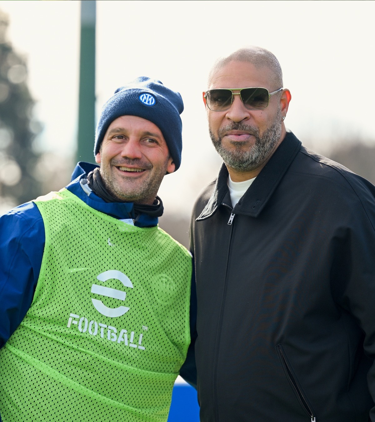 Chivu, revedere cu „Împăratul” FOTO. Tehnicianul lui Inter,  moment emoționant  la antrenamentul nerazzurrilor » Vizitat de un nume mare