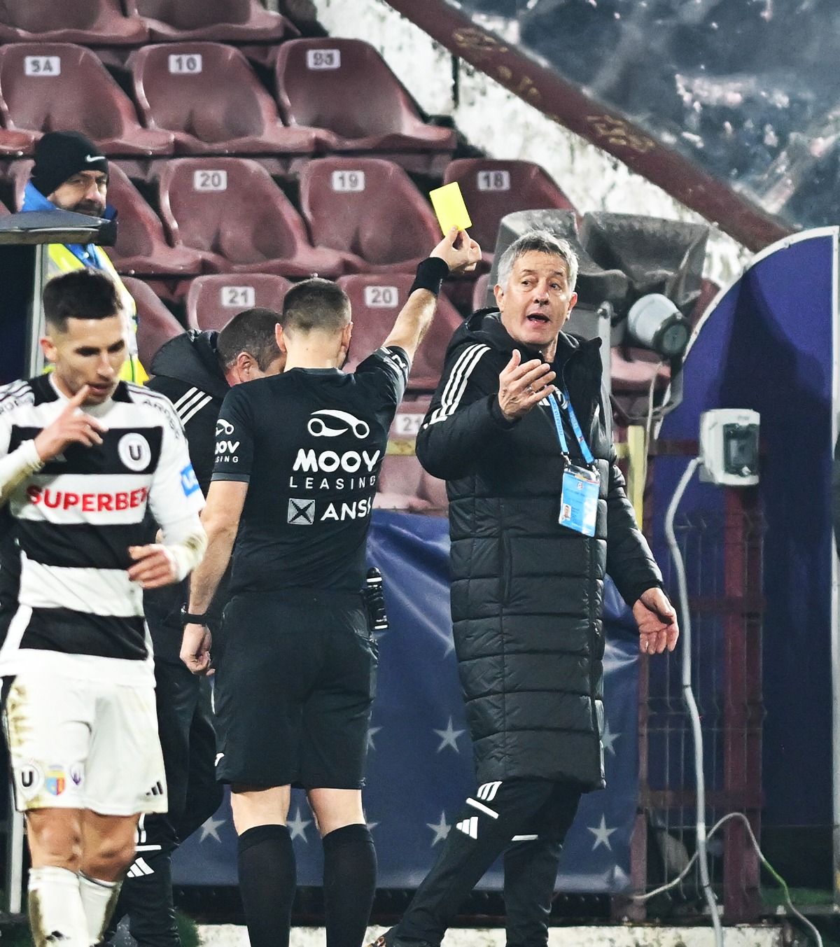 Bergodi ar putea fi sancționat dur! Ce a scris arbitrul Vidican în raport, după scandalul de la Cluj + ce spune regulamentul