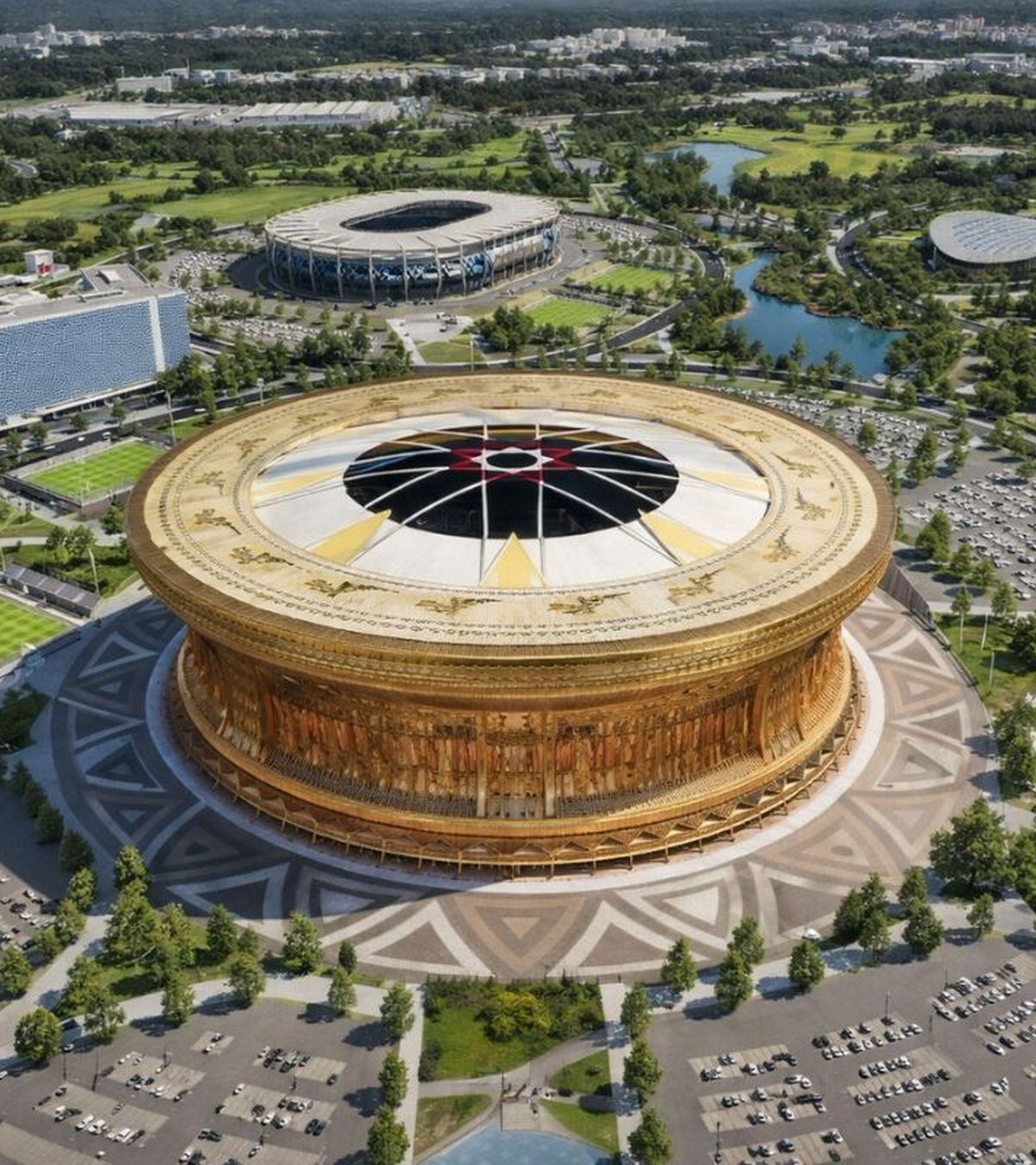 Arenă gigantică în Asia FOTO. Au început lucrările la cel mai mare stadion din lume. Va avea o capacitate de aproape trei ori cât a Arenei Naționale din România!