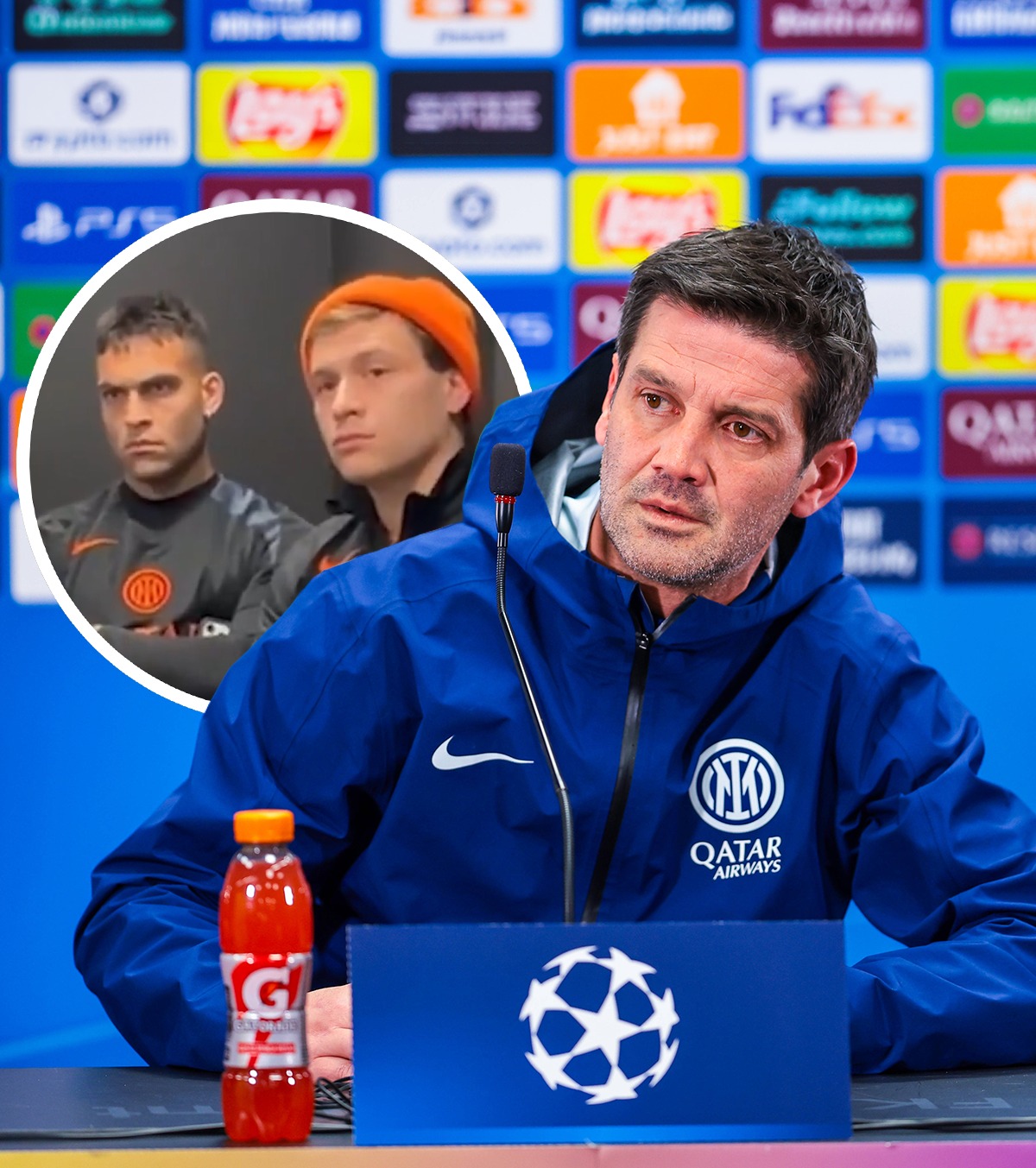 Surpriză la conferința lui Chivu FOTO. Cine a asistat dialogul cu presa, înainte de meciul cu Bodo/Glimt