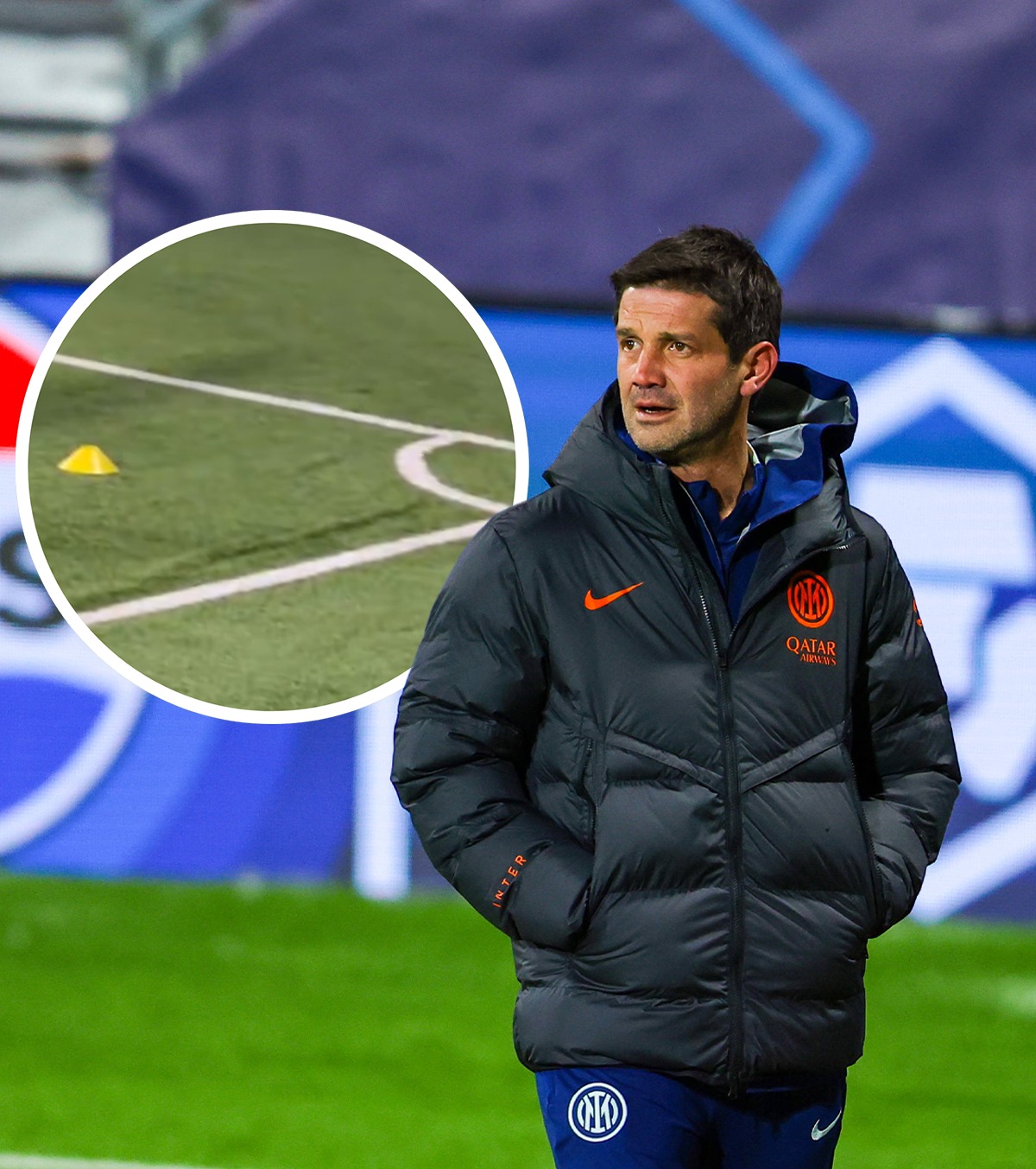 S-a ondulat terenul! FOTO: Interul lui Chivu,  dificultăți cu sinteticul din Norvegia, înaintea duelului cu Bodo/Glimt din UCL