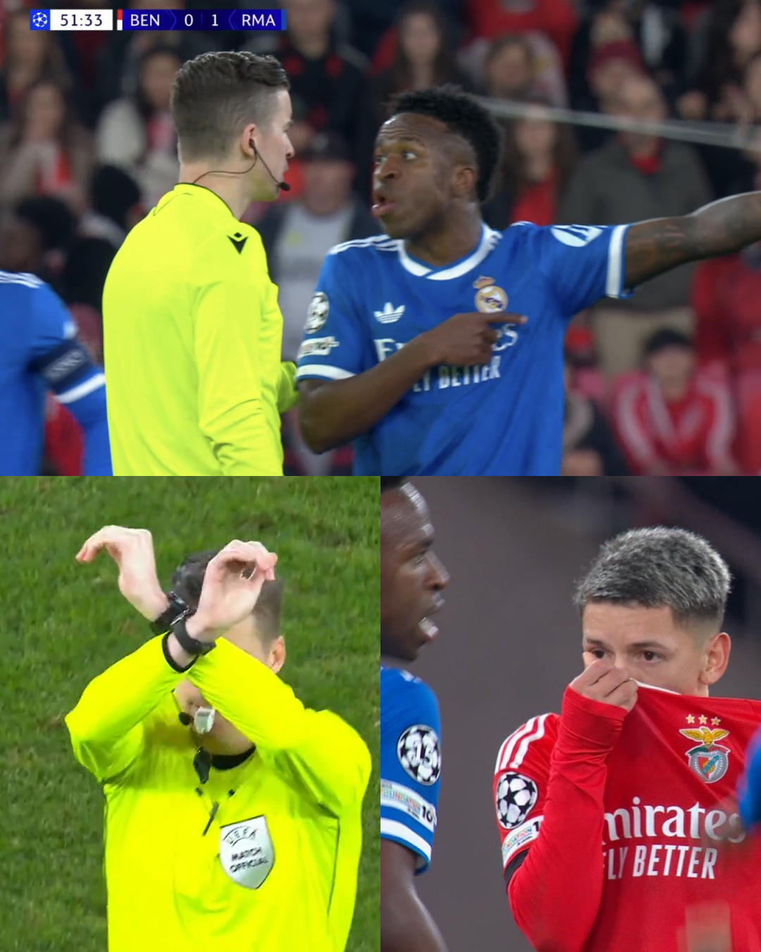 „I-a spus de cinci ori «maimuță»” Mbappe confirmă acuzația de rasism făcută de Vinicius împotriva lui Prestianni. Reacția brazilianului