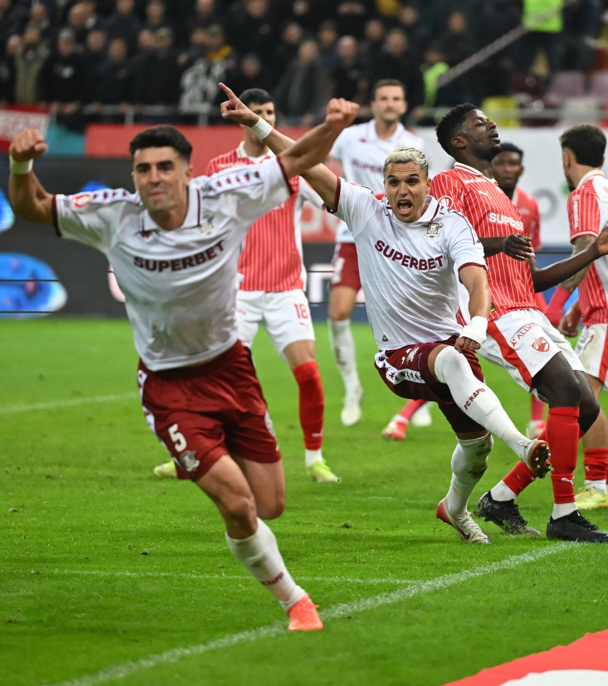 Se încinge Rapid - Dinamo! Câte bilete sunt vândute cu două zile înainte de derby. Se va bate recordul din tur? Va intra în top 5 audiențe în acest sezon?