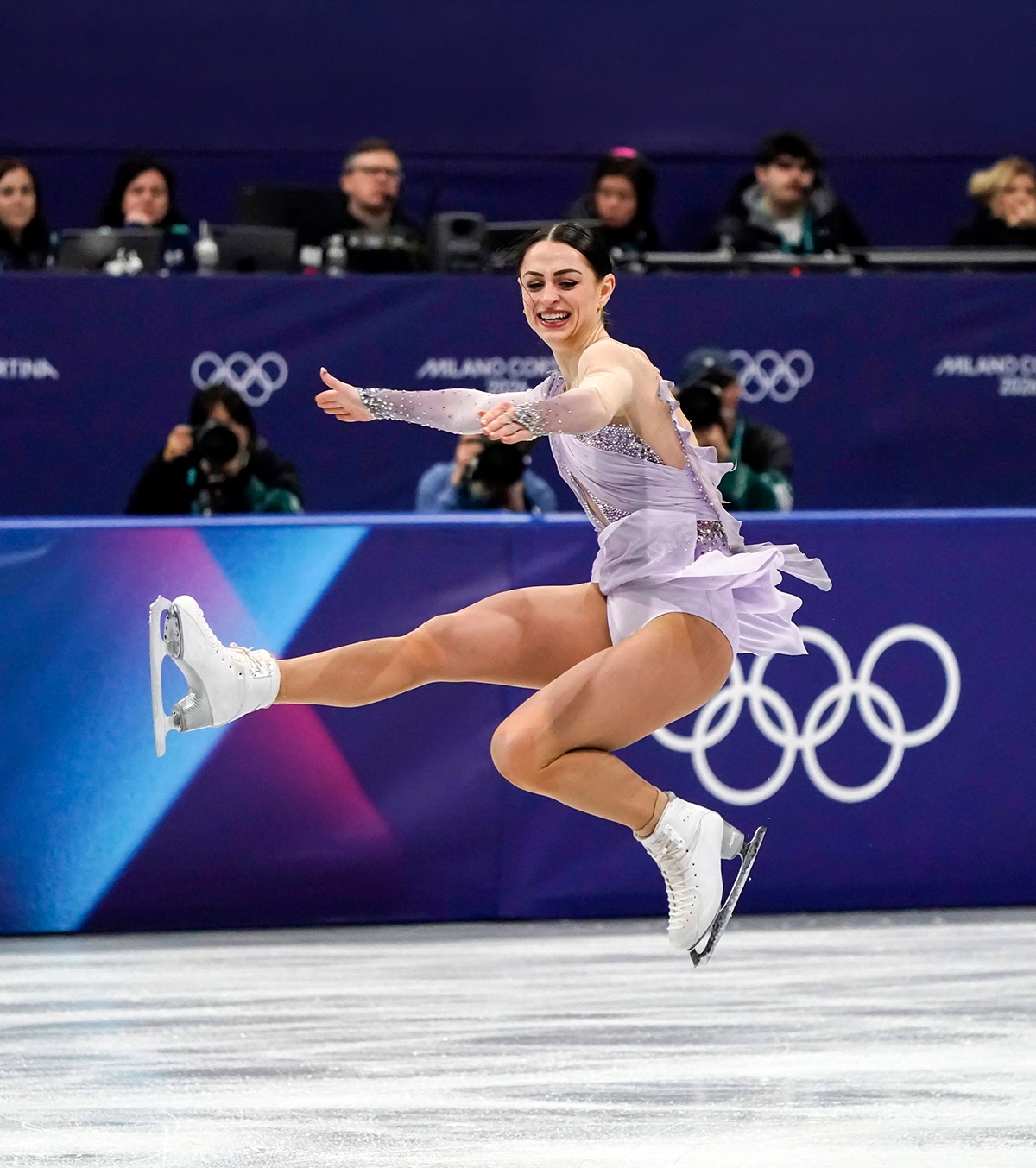 Entuziasmant Julia Sauter, evoluție sclipitoare! Cel mai bun rezultat din carieră în finala la patinaj artistic de la Jocurile Olimpice de iarnă