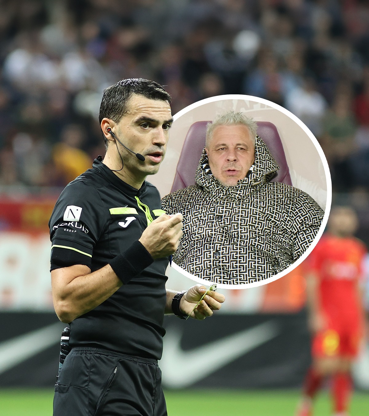 Incredibil: Vassaras l-a premiat pe Hațegan E delegat la meciul echipei lui Marius Șumudică, la 4 zile de la scandalul din Hermannstadt - CFR