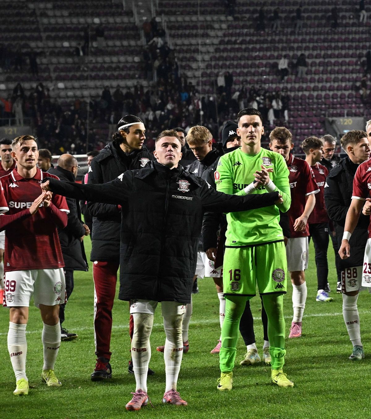 Recuperat ca prin minune Surpriză mare în primul „11” al Rapidului pentru derby-ul cu Dinamo