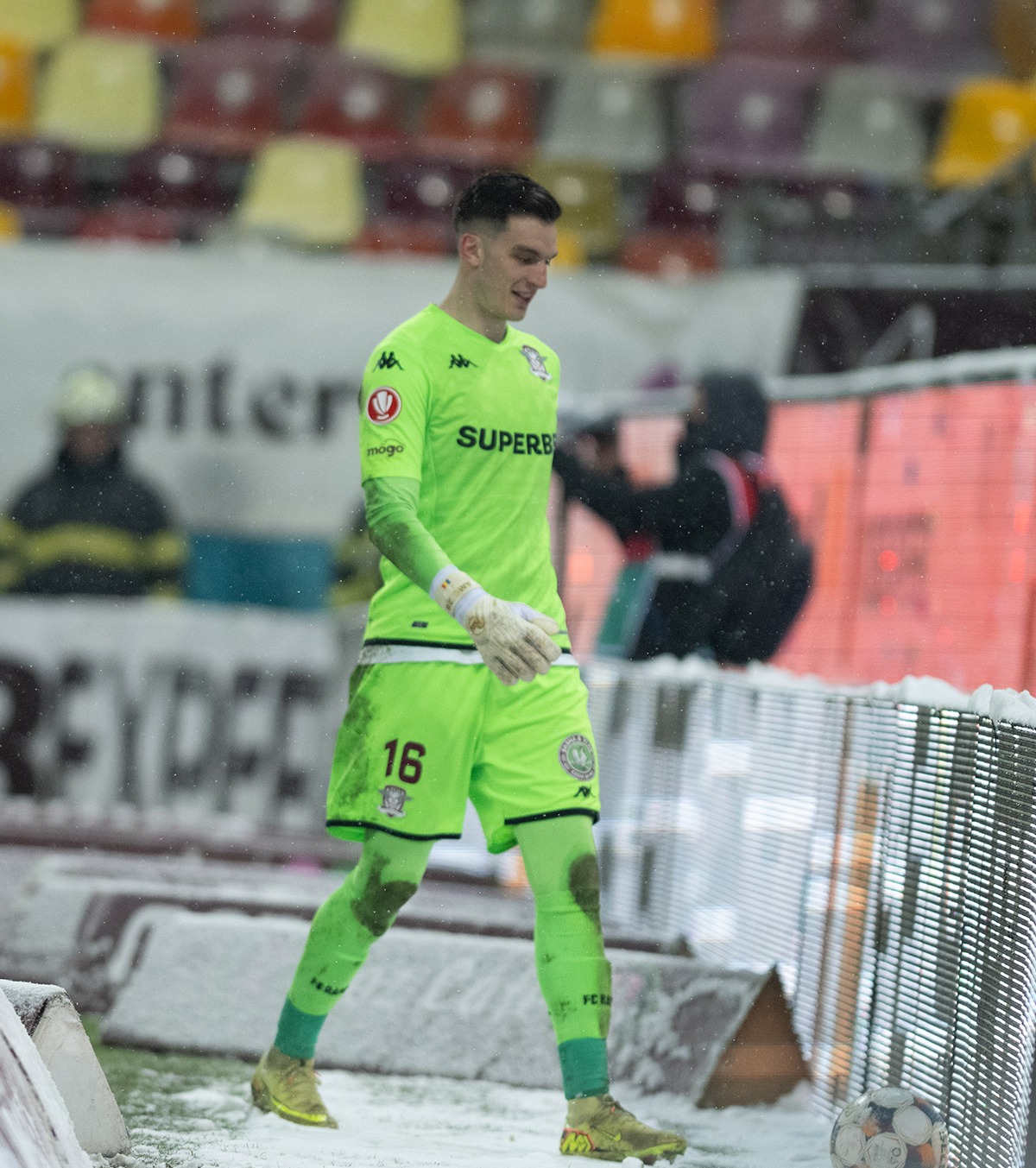 „Nu am fost 100% azi” Marian Aioani , despre titularizarea sa + Ce spune despre momentul în care a fost lovit în cap cu un bulgăre