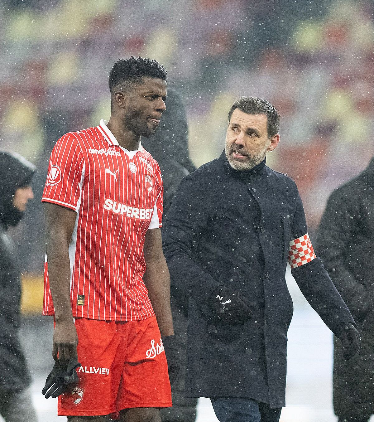 „A venit și mi-a zis asta” FOTO. Kopic, despre discuția aprinsă cu Gnahore pe teren, după 1-2 cu Rapid: „De fiecare dată e la fel”