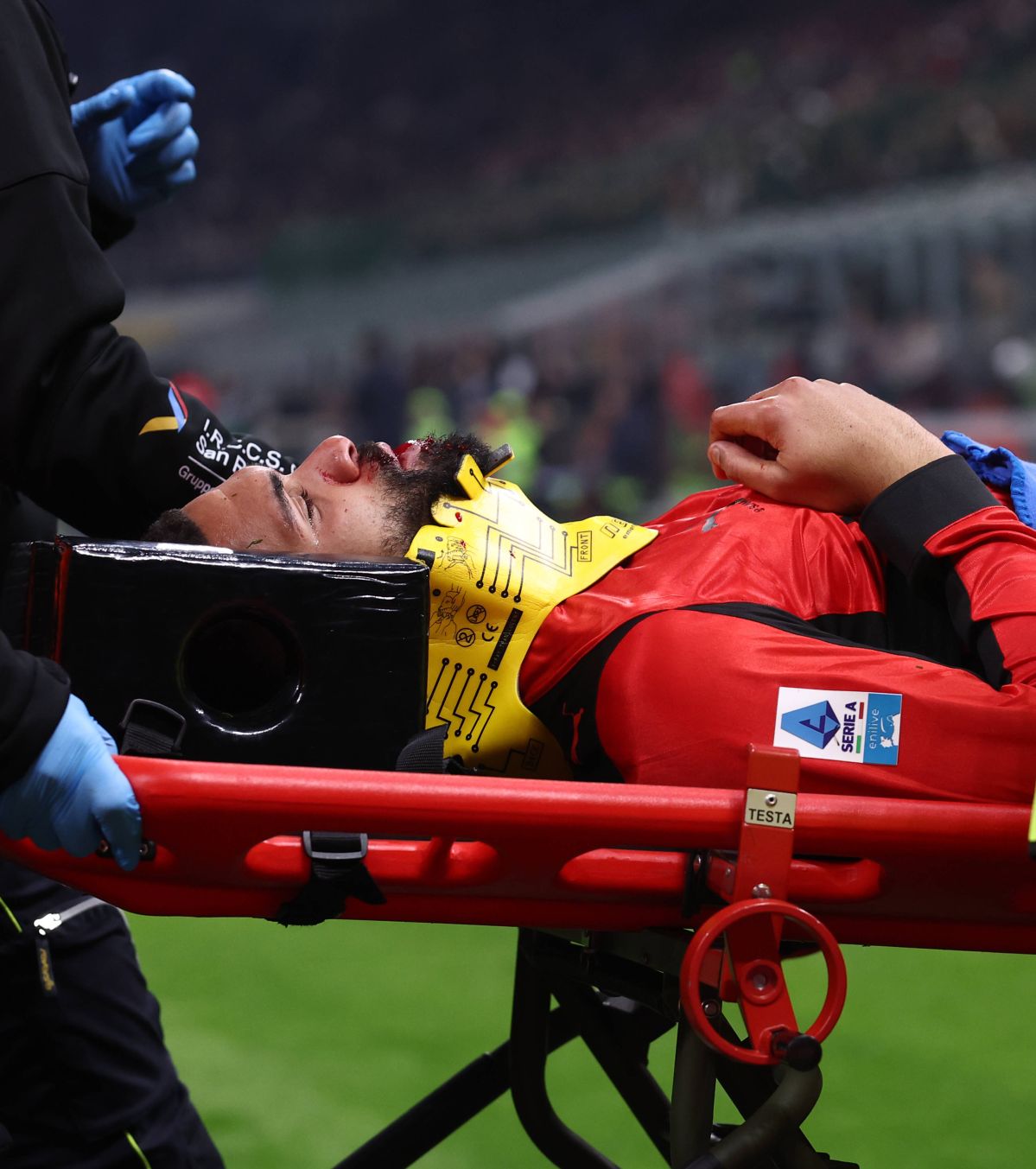 Sezon încheiat pentru Loftus-Cheek? Diagnosticul crunt primit de jucătorul lui AC Milan după accidentarea teribilă din meciul cu Parma