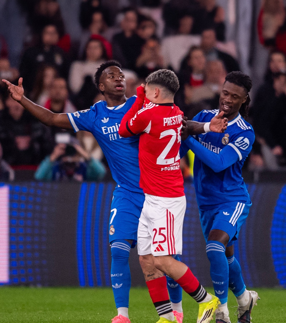 Pedeapsă provizorie pentru Prestianni Ce decizie a luat UEFA după actul de rasism asupra lui Vinicius » Ancheta rămâne în curs