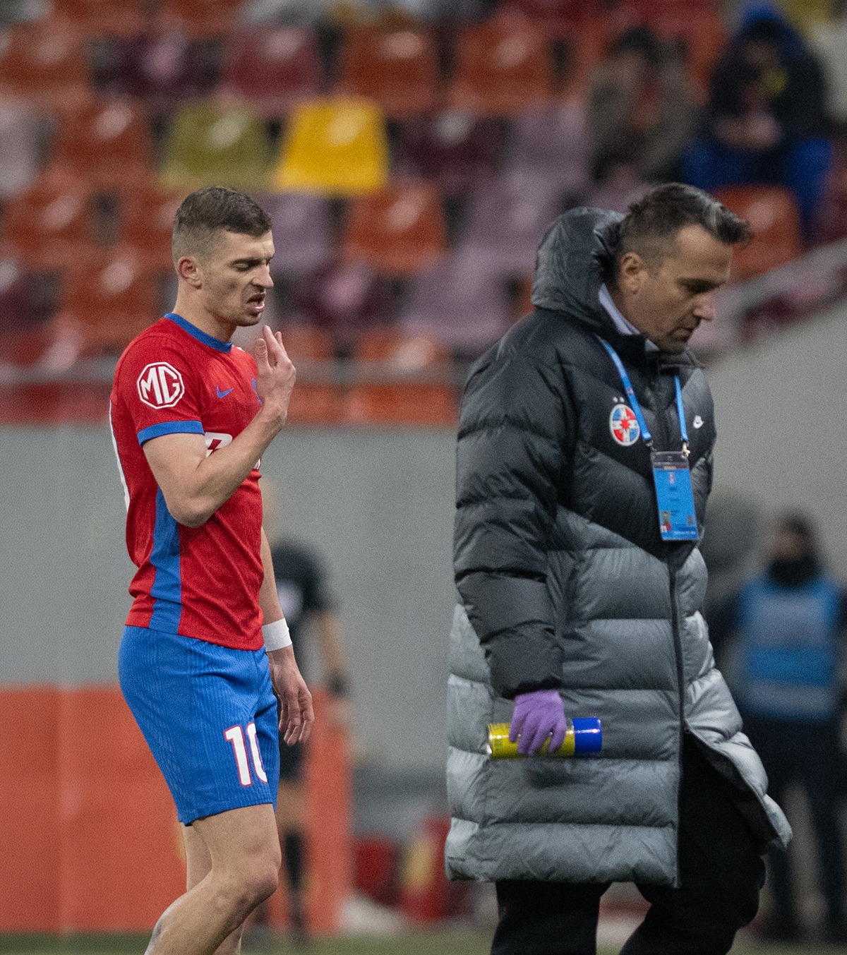 „Rar face așa ceva un jucător” Ultimele detalii despre accidentarea lui Tănase: „Trebuie să i le trecem în contract”