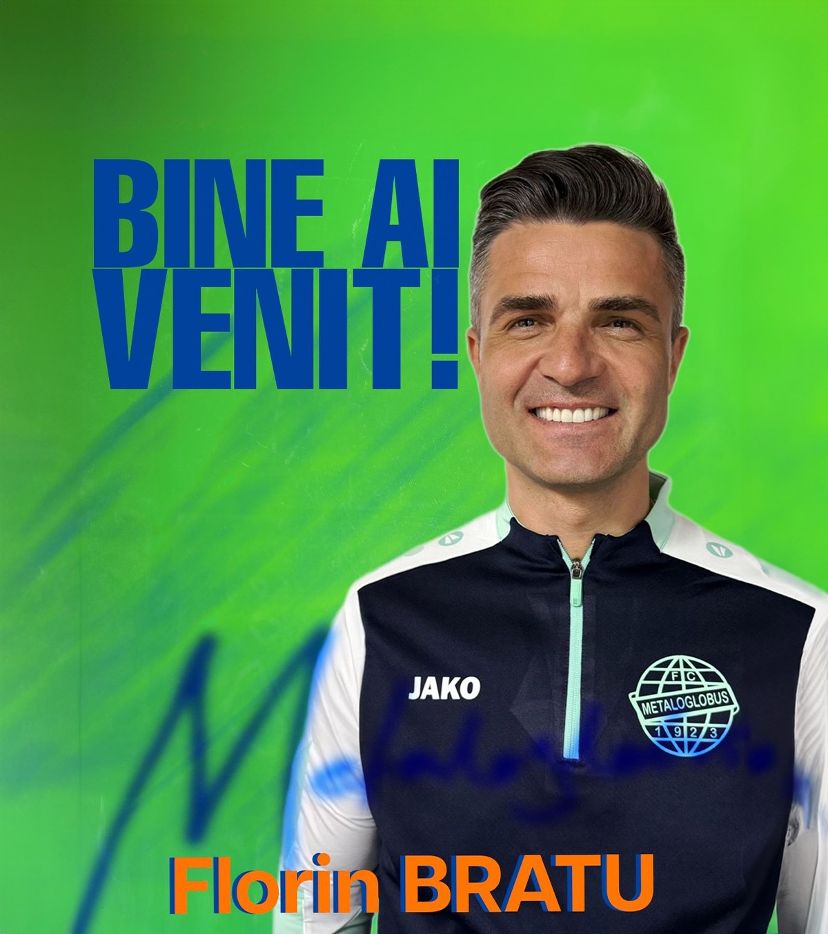 Bratu, oficial la Metaloglobus  Antrenorul va avea o misiune dificilă la formația bucureșteană: „Să ne atingem obiectivul vital”