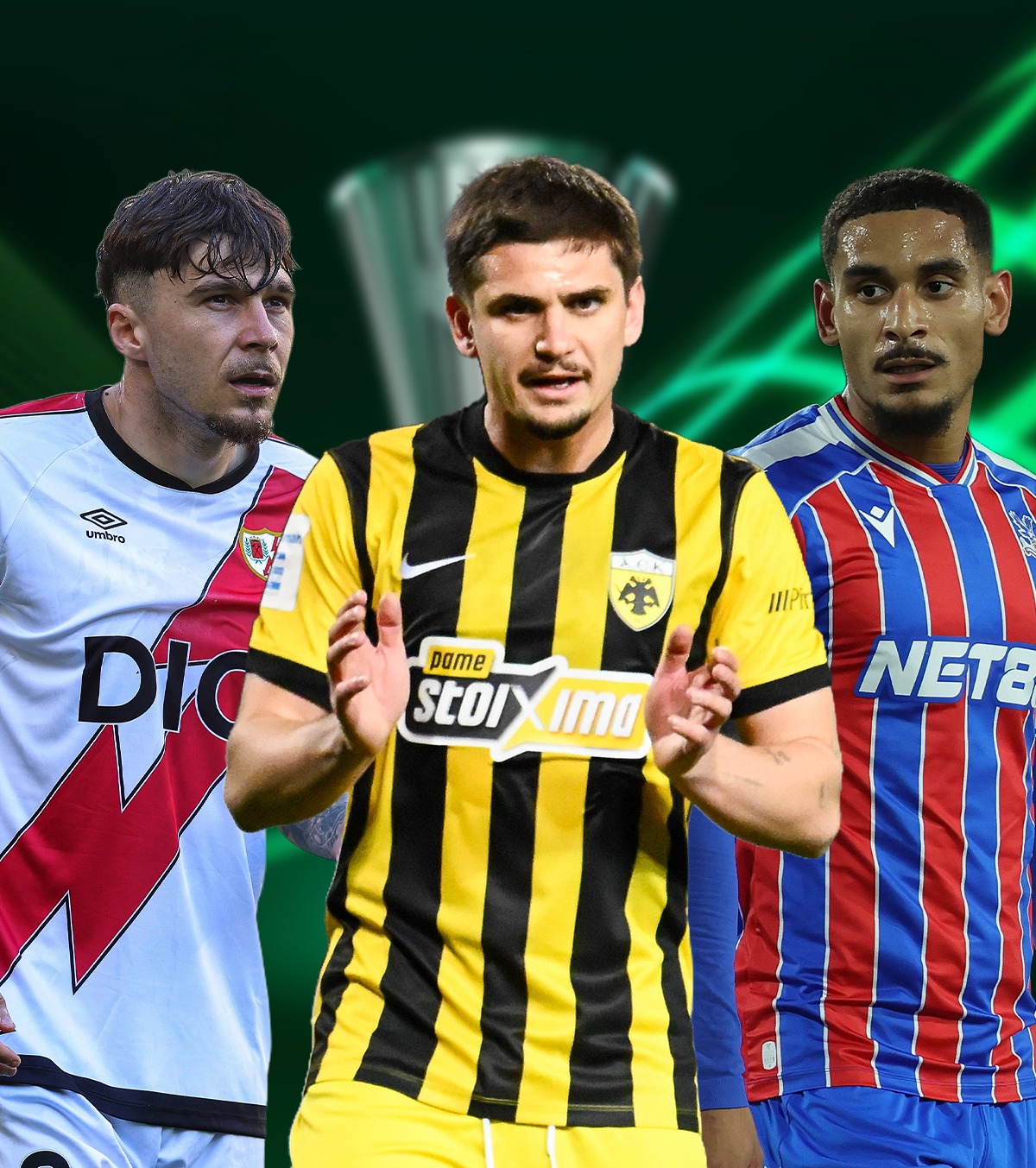 Conferece League LIVE de la ora 19:45 și 22:00 , manșa tur a optimilor » Meciuri tari pentru Rațiu, Marin și Racovițan