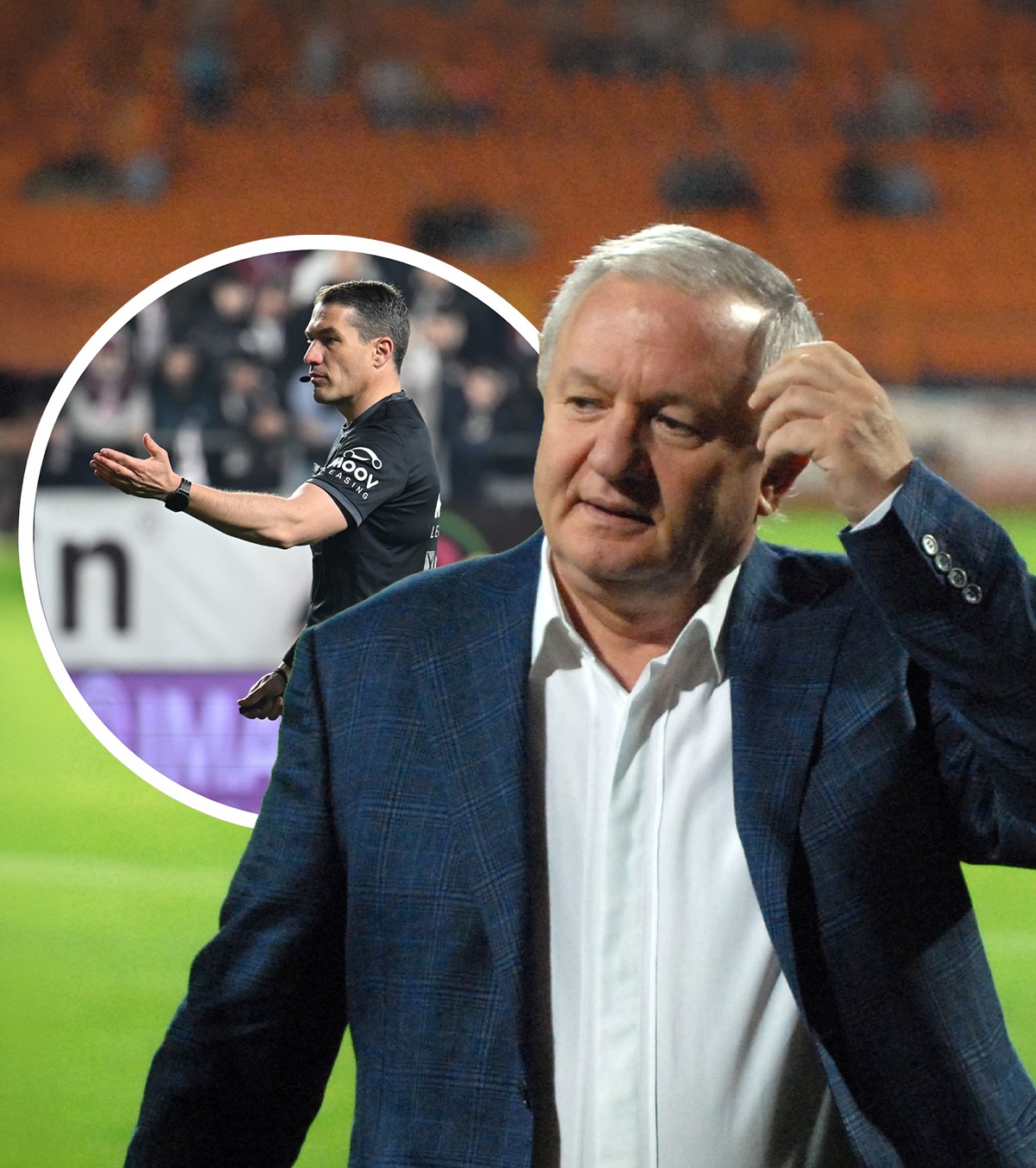 „E rușinos! Nu vede” Porumboiu îl atacă pe Istvan Kovacs, după gafele de la Rapid - Dinamo: „Numai dacă ești beat nu dai fault acolo”