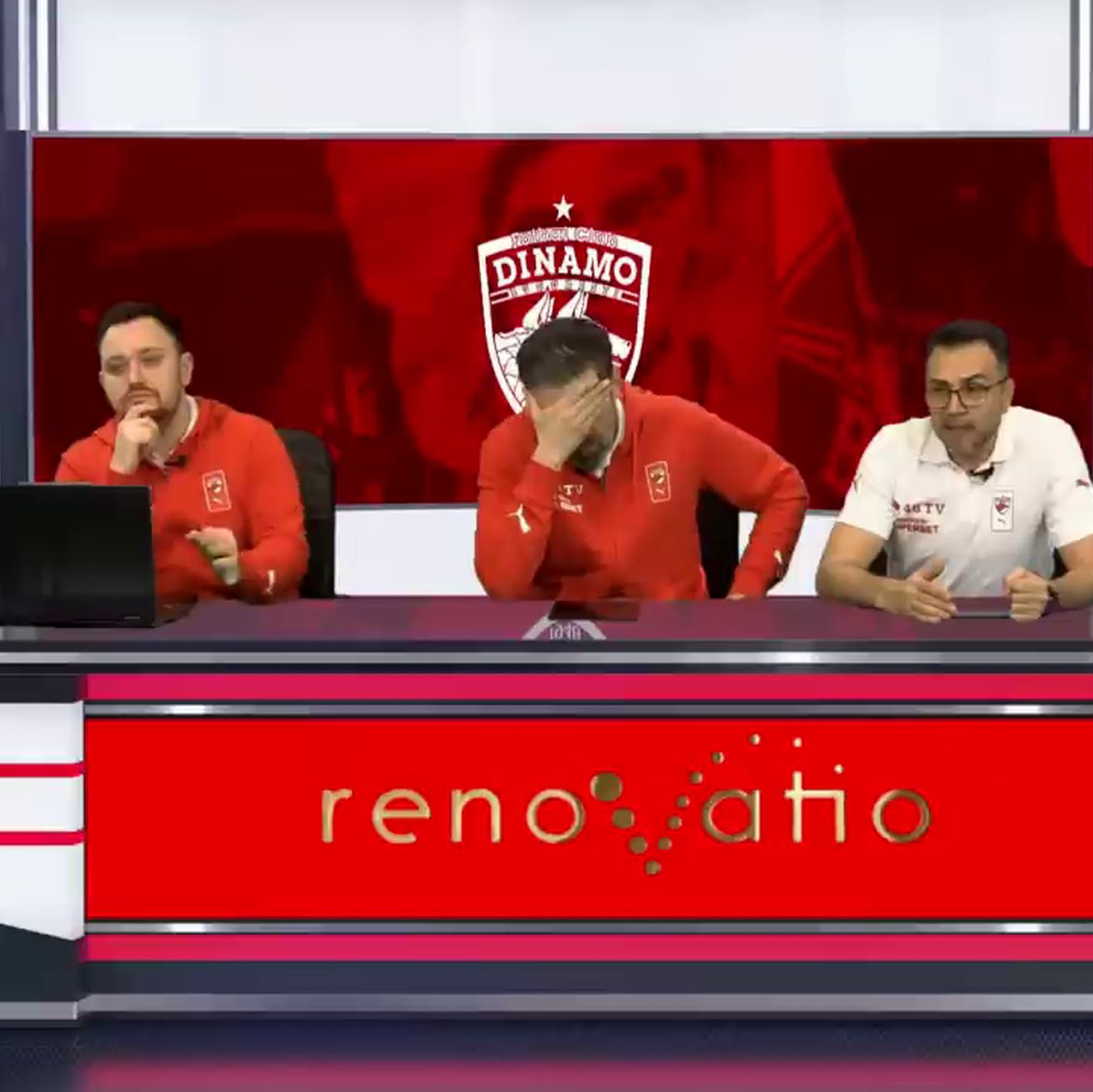 Scene vulgare la Dinamo TV  Derapaje în serie, în direct: „Vă p****i pe munca noastră! Șucu să-i dea tricou cu Rapid lui Kovacs” +  „Istvan, ești o mizerie”