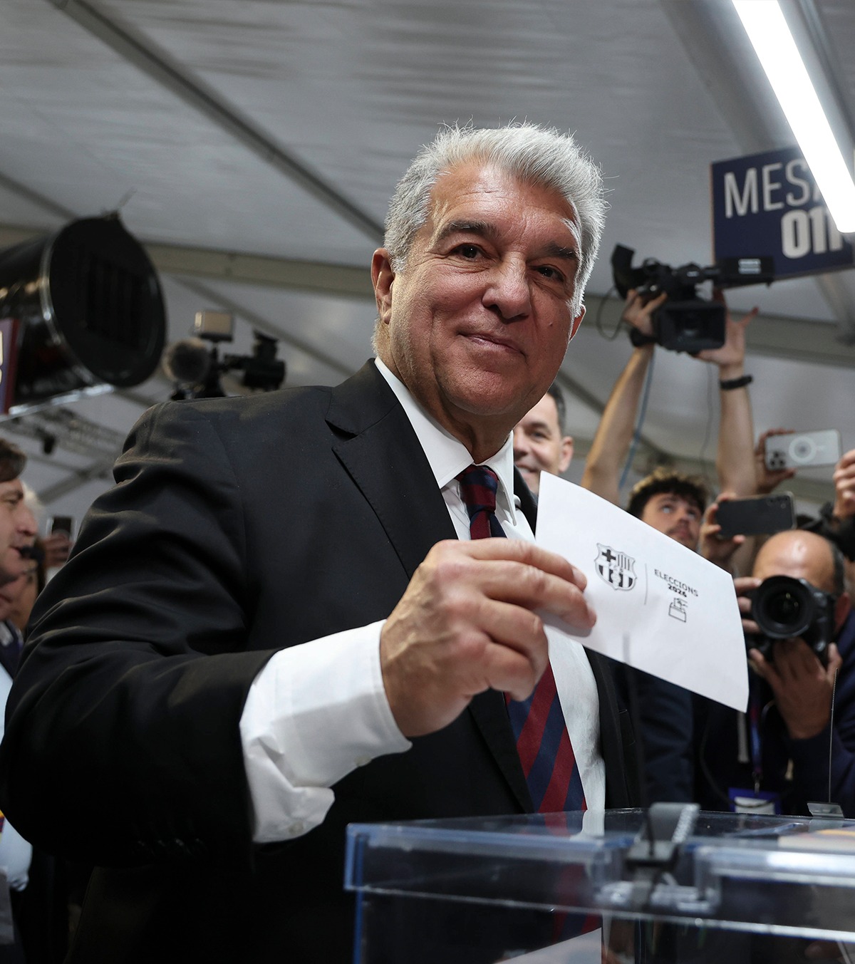 Joan Laporta, reales la Barcelona Conducătorul echipei blaugrana a sărbătorit cu un dans devenit viral după victoria în alegeri: „De neoprit”