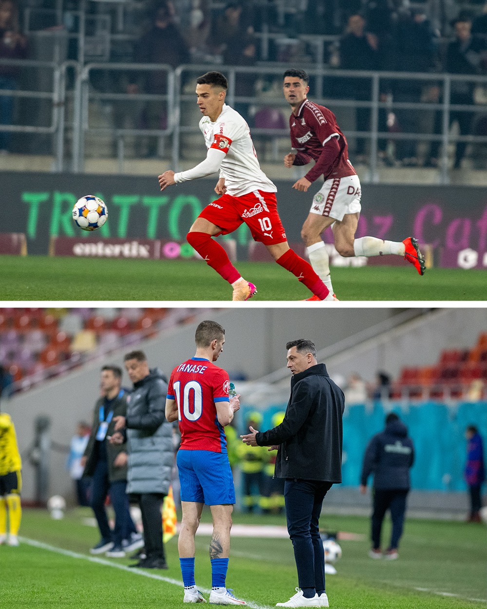 FCSB sau Rapid - Dinamo? Cine a câștigat în audiența TV: debutul lui Rădoi cu Metaloglobus sau derby-ul spectaculos și controversat din Giulești