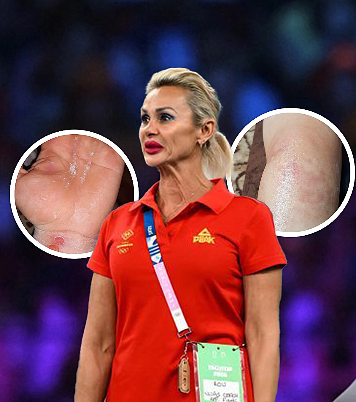 „O strâng de gât!” FOTO: GOLAZO.ro publică noi imagini care susțin povestea unei foste gimnaste abuzate fizic și psihic de Camelia Voinea