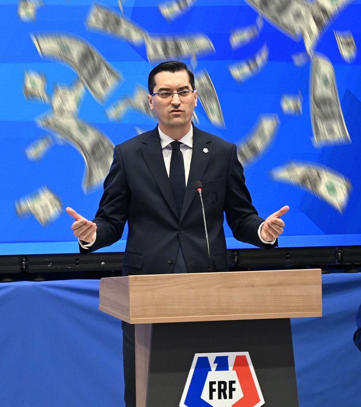 Salariul lui Răzvan Burleanu  VIDEO. Ce sumă încasează lunar președintele FRF. A obținut cel de-al patrulea mandat consecutiv