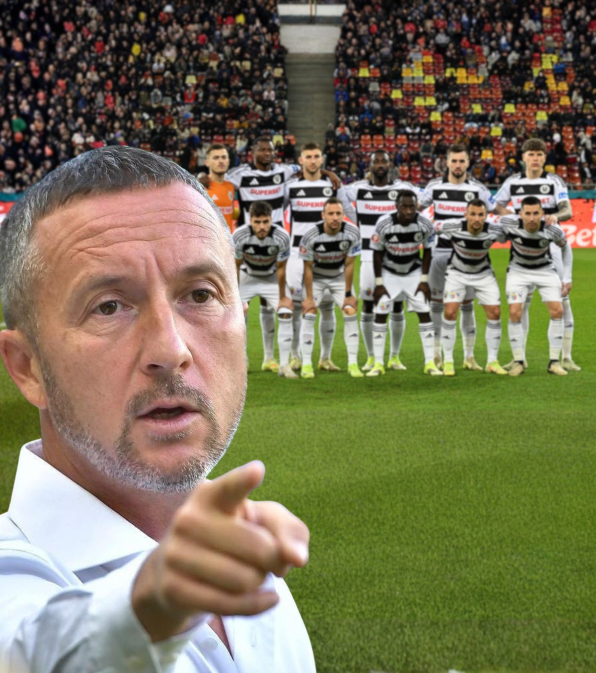 „O văd foarte vulnerabilă” Mihai Stoica crede că U Cluj are o mare problemă, dar cifrele îl contrazic + Cine l-a impresionat: „Cel mai bun, detașat”