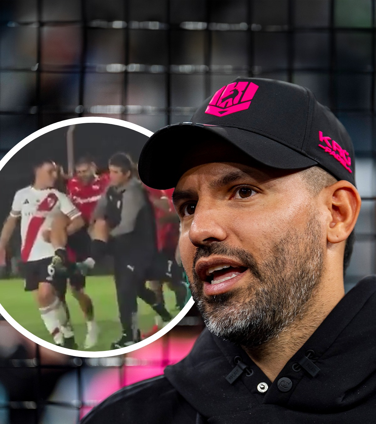 Accidentare oribilă  FOTO+VIDEO. Sergio Aguero, scos pe brațe de pe teren la un meci demonstrativ » Ce a pățit legendarul atacant 