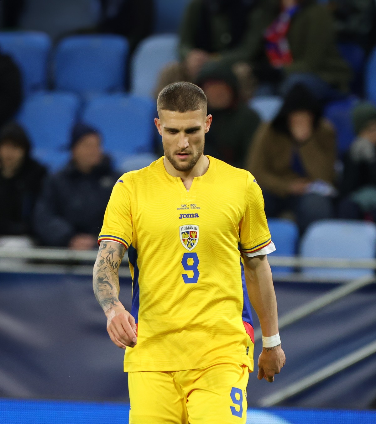 „N-am fost cu gândul la fotbal”   Daniel Bîrligea,  după ce România a pierdut în Slovacia: „Șocul cu domnul Lucescu ne-a zdruncinat”