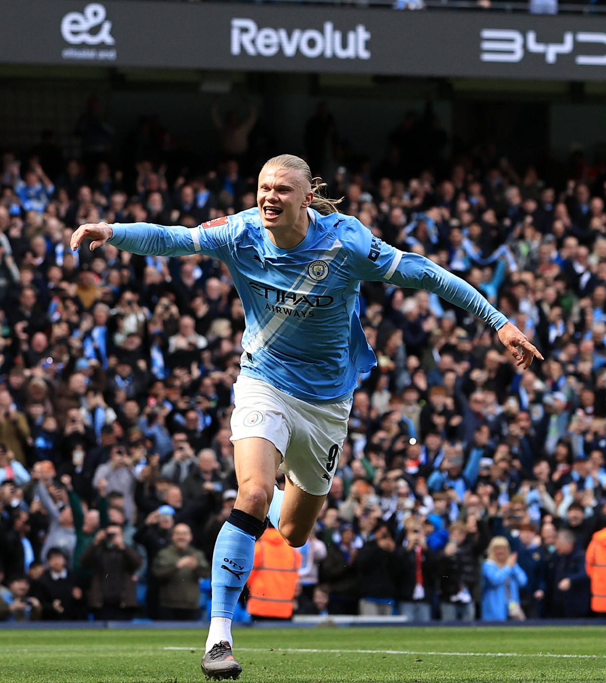 Liverpool, demolată de Man. City FOTO. Spectacol în sferturile Cupei Angliei: Haaland s-a dezlănțuit, Salah a dezamăgit