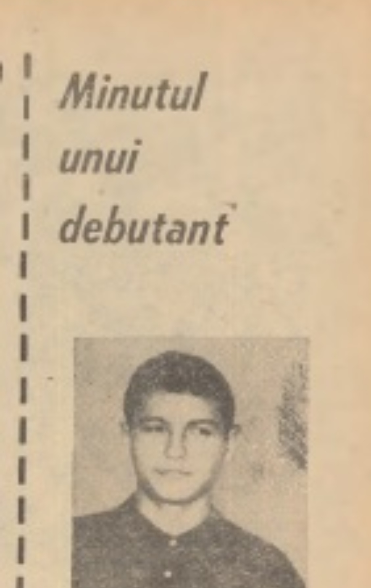 „A fost un moment de mare răscruce” Povestea debutului pentru Mircea Lucescu în tricoul naționalei cuprinsă într-un articol-document: „Minutul unui debutant”