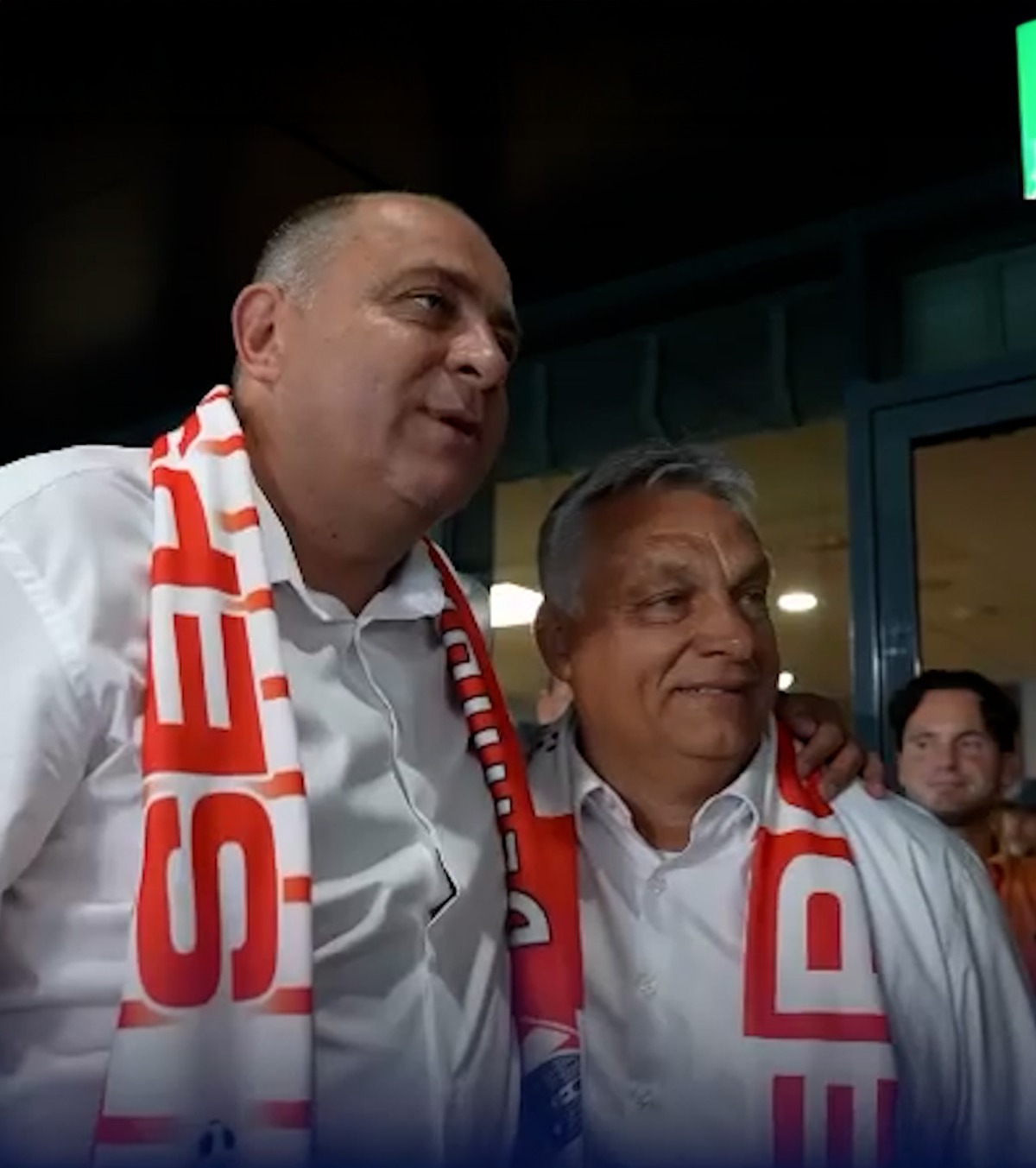 Laszlo Dioszegi și Viktor Orban