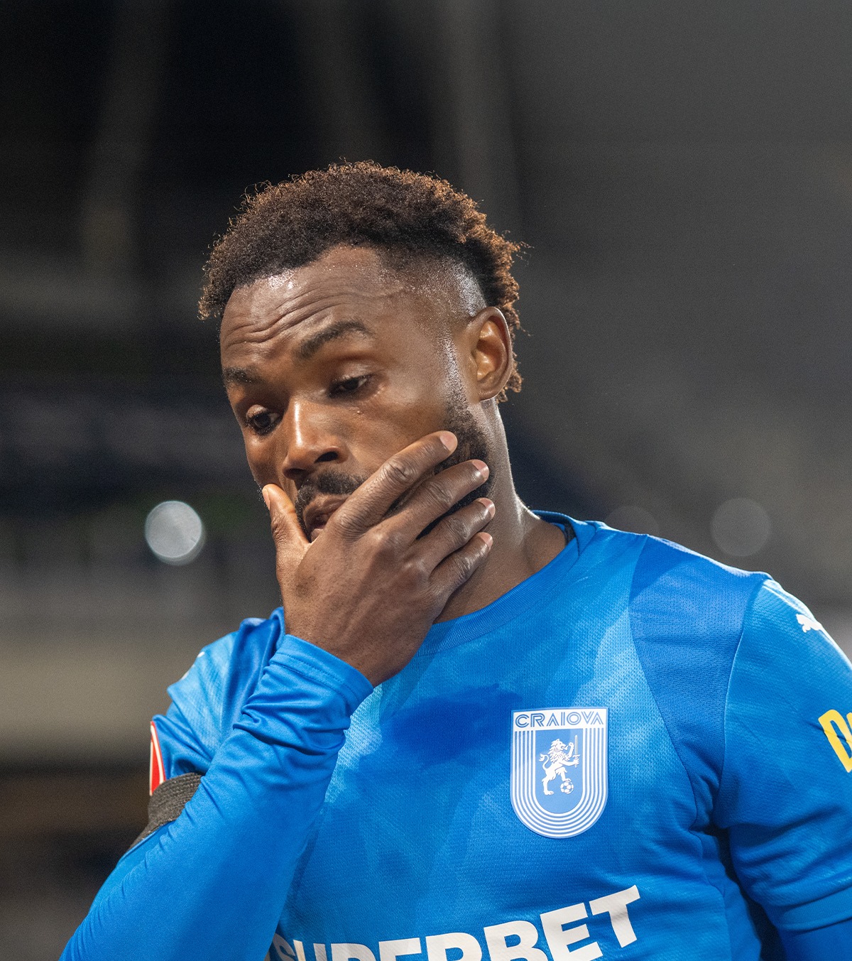 Etim, suspendare drastică  Câte etape va sta atacantul Craiovei, după cartonașul roșu din partida cu U Cluj + Ce sancțiune a primit Orozco