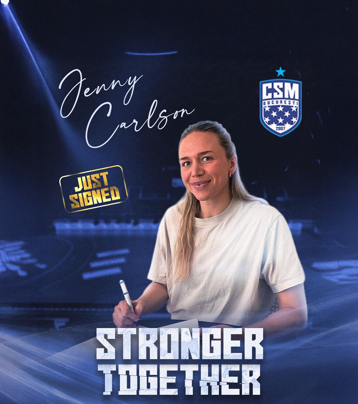 CSM București, o nouă lovitură „Tigroaicele” se întăresc cu una dintre cele mai importante jucătoare din naționala Suediei