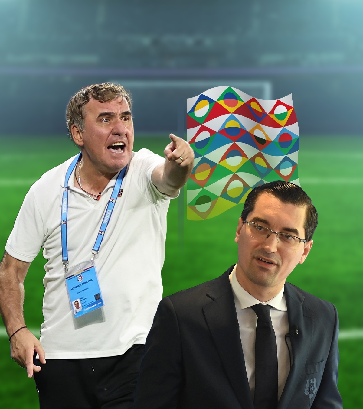 Decizie de neînțeles Burleanu a uimit întreaga sală când a anunțat obiectivul lui Hagi la națională: „Pregătim altceva”