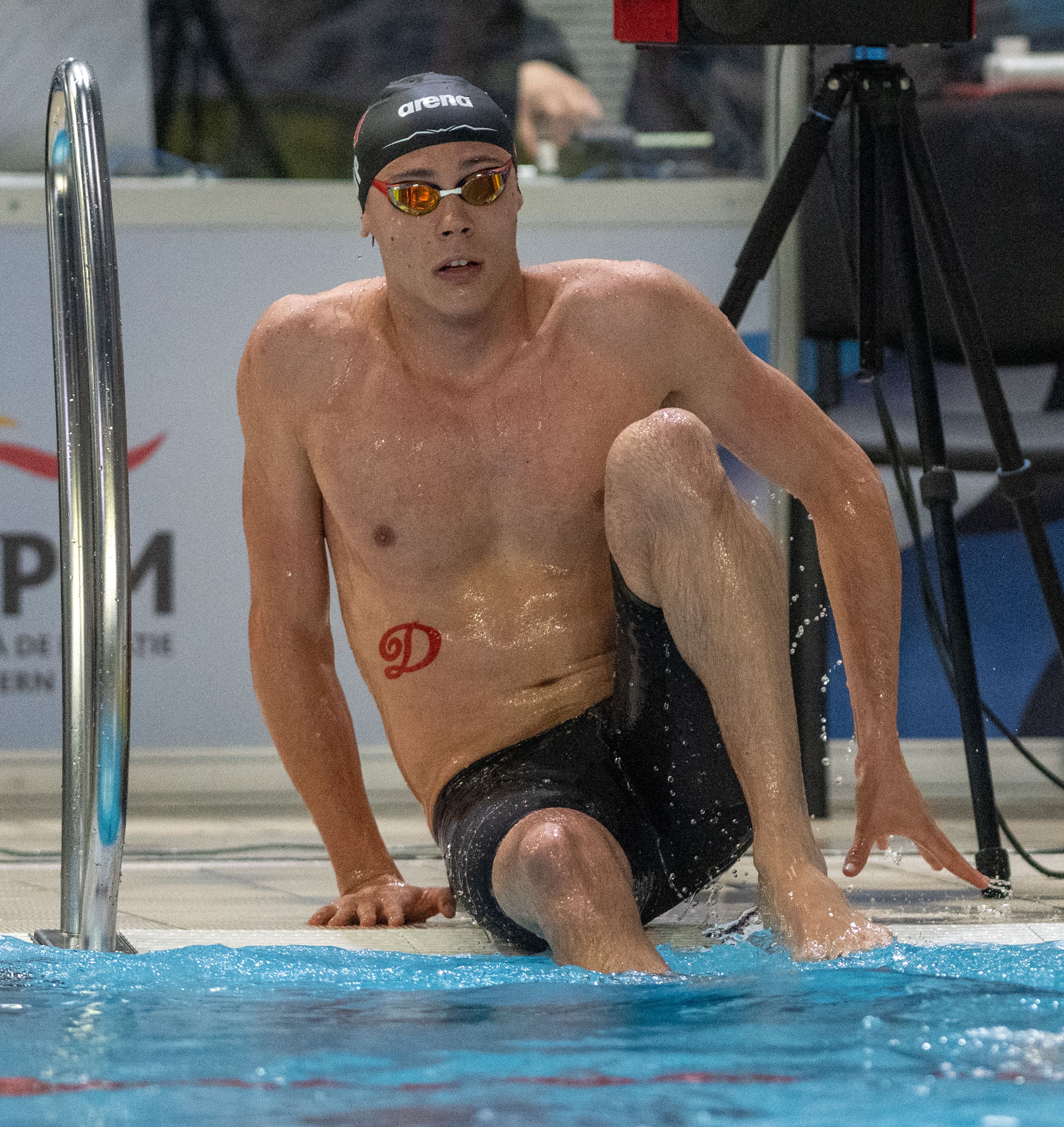 Aur fără emoții David Popovici, campion național și la 200m liber, după o victorie categorică