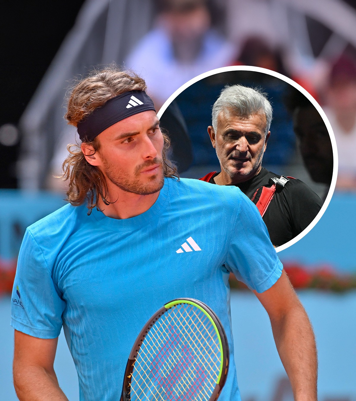 Tsitsipas șochează! VIDEO. Insulte uluitoare adresate tatălui său, chiar în timpul meciului: „Du-te dracului, imbecilule!”