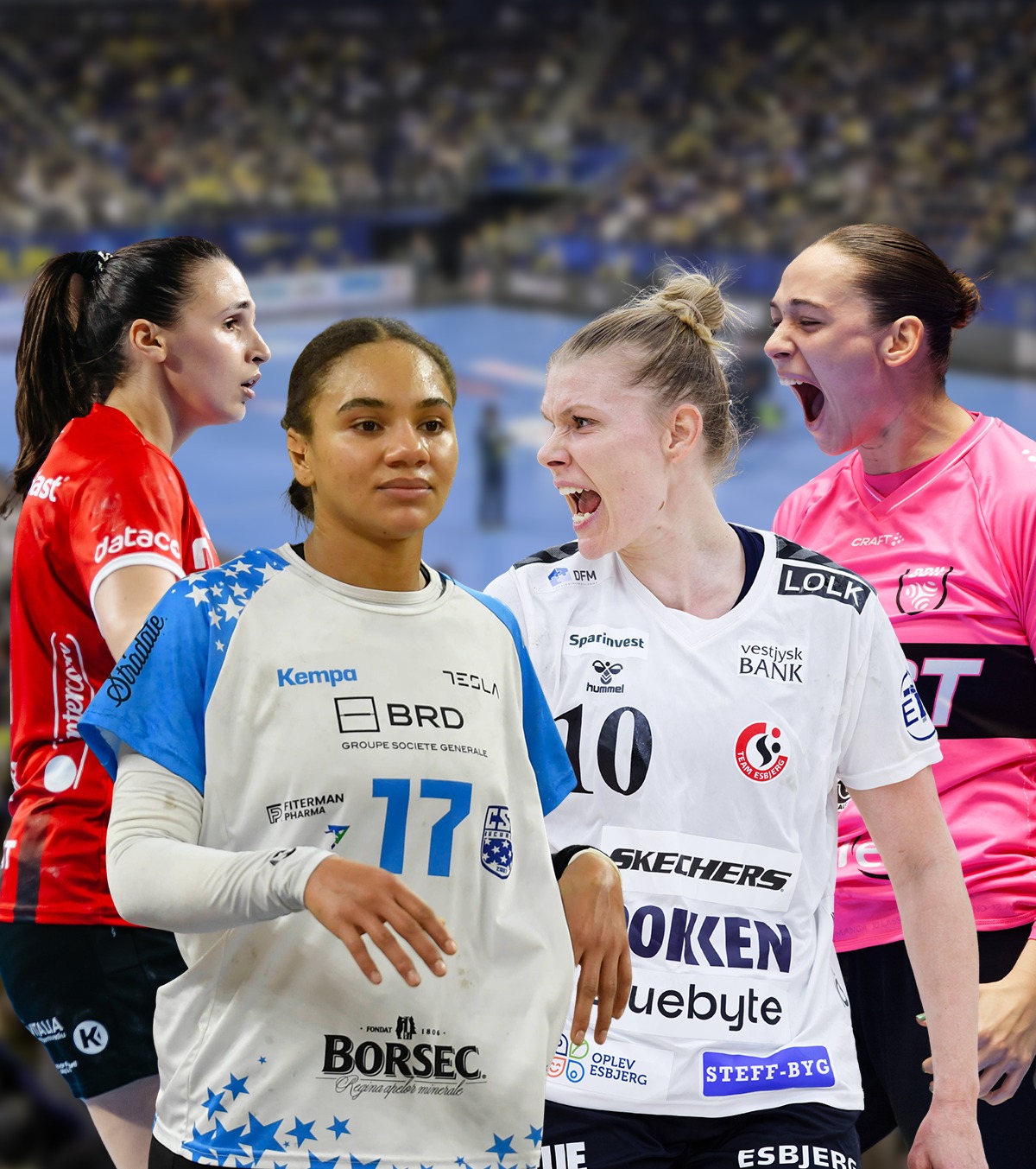 Liga Campionilor EHF LIVE de la 17:00 » CSM București - Esbjerg. Urmează Brest - Gloria Bistrița, dueluri decisive pentru Final Four