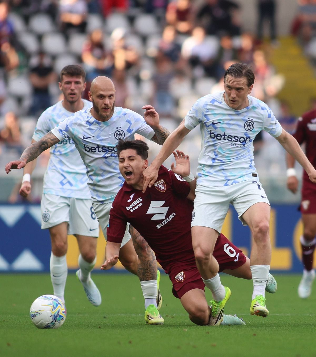 Pas greșit pentru Inter VIDEO.  Remiză cu Torino pentru Chivu, după ce a condus cu 2-0 » Poate lua titlul împotriva fostei echipe