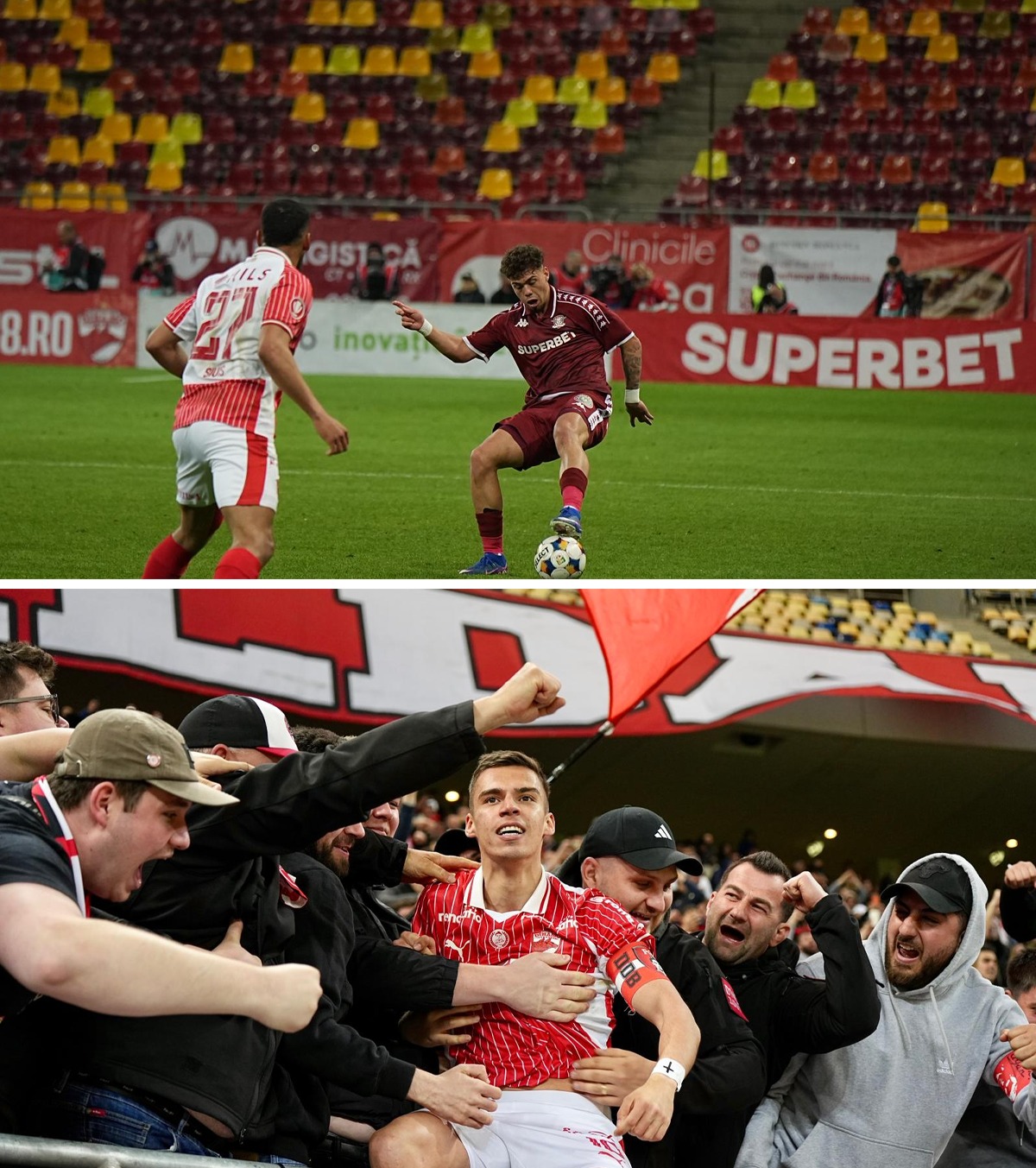 Rapid cu posesia, Dinamo cu golurile ANALIZĂ. Cifrele derby-ului arată  eficiența „câinilor” în fața porții » Boateng, imperial. Dobre, zero!