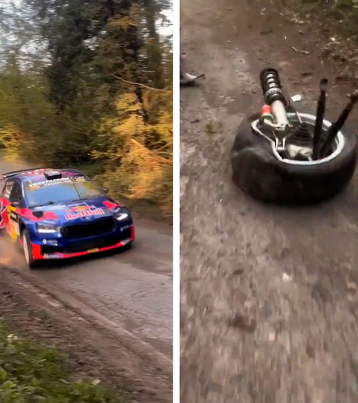 Tatăl lui Verstappen, accident violent FOTO. Jos  a lovit un copac și s-a răsturnat la un raliu din Belgia