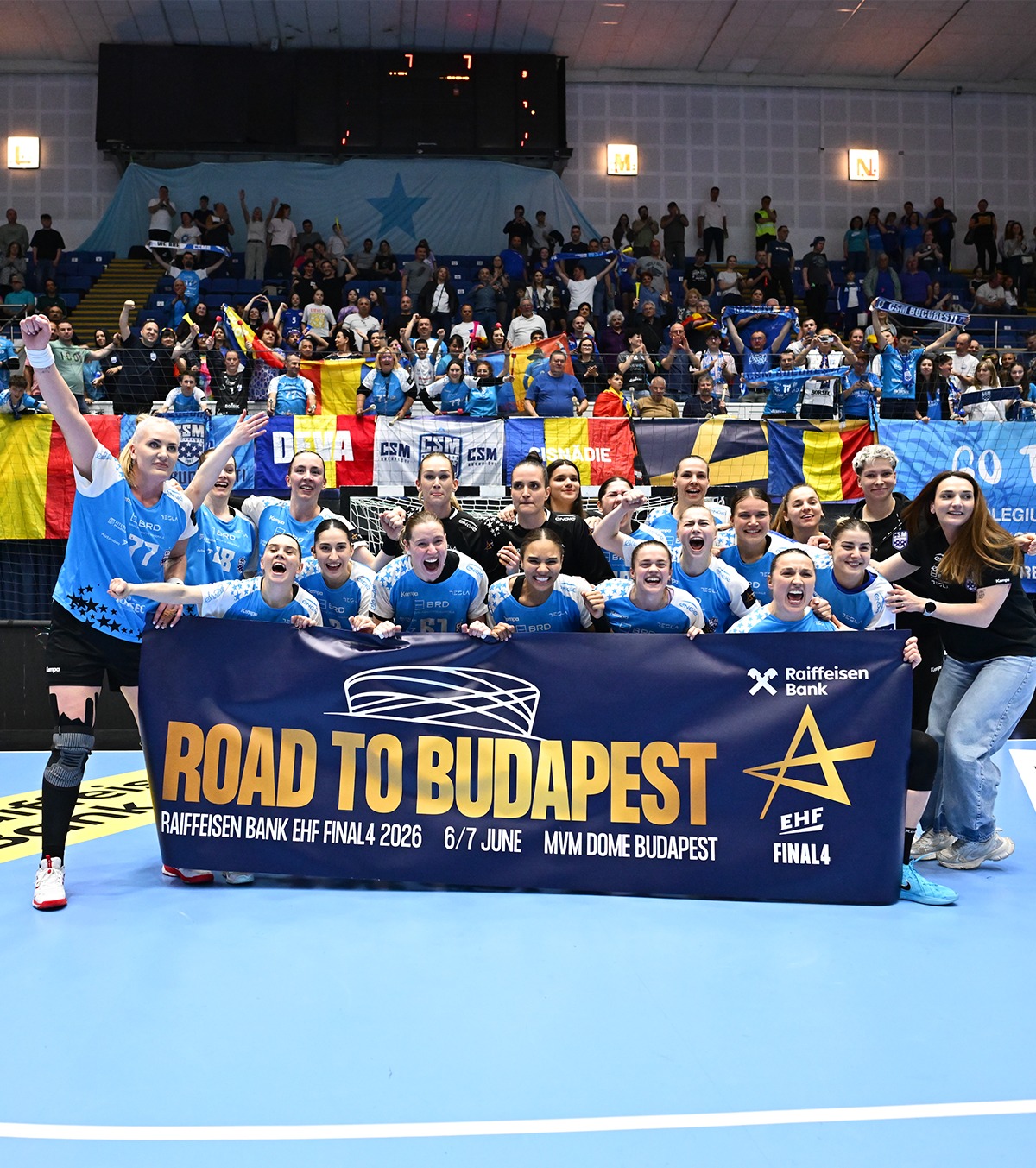 CSM București și-a aflat adversara S-a stabilit Final Four-ul EHF Champions League » Cu cine și când joacă „tigroaicele”