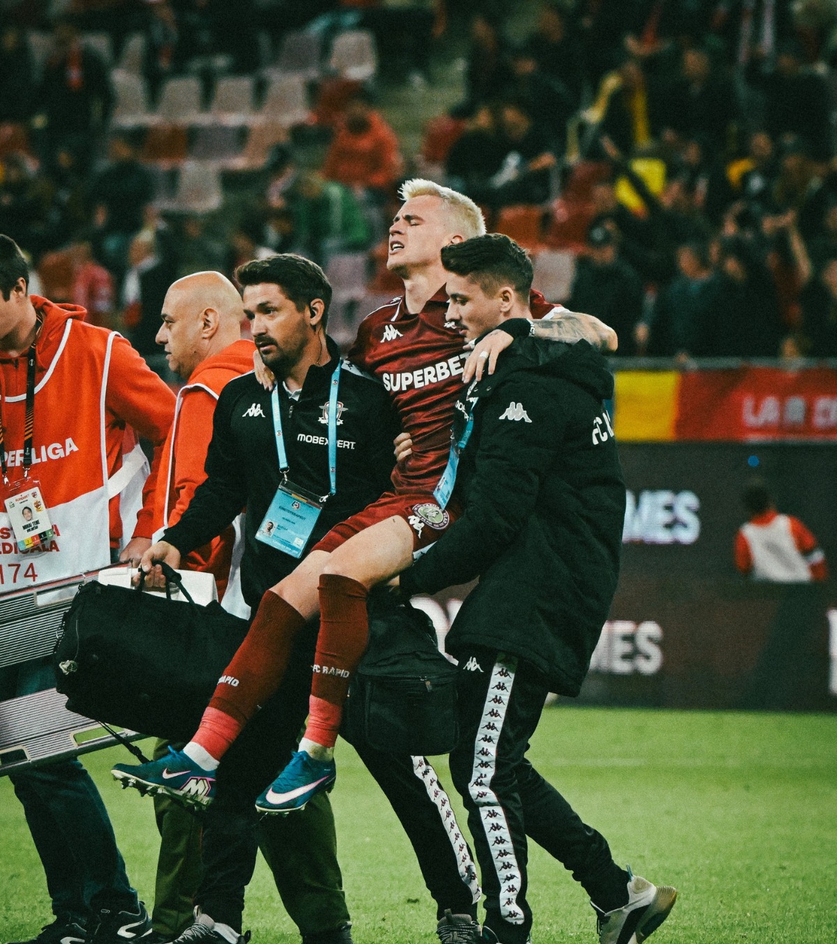 Diagnostic dur primit de Petrila Rapid a confirmat ce e mai rău, după accidentarea atacantului din meciul cu Dinamo