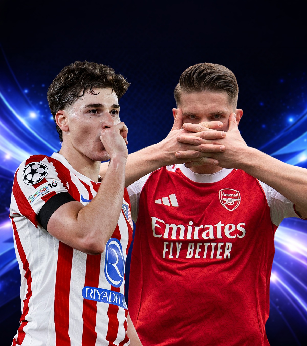 Atletico Madrid - Arsenal  LIVE de la 22:00, în semifinalele Ligii Campionilor » Un duel interesant în cadrul competiției