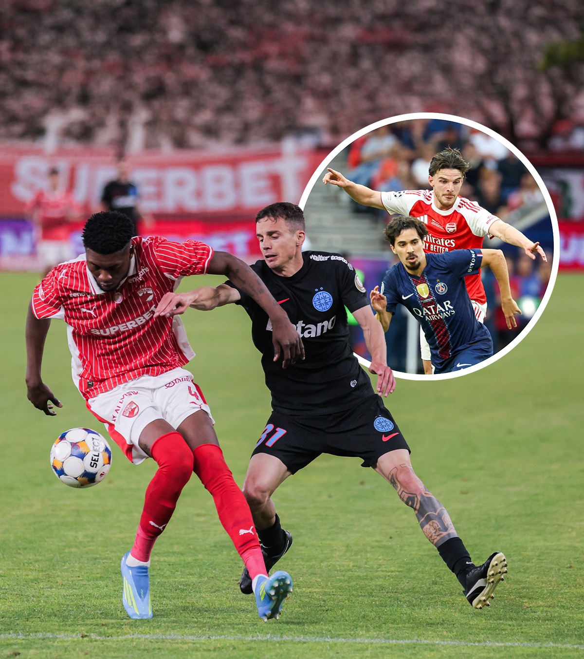 Finala UCL a bătut Dinamo - FCSB! PSG - Arsenal a învins toate televiziunile generaliste sâmbătă și a fost numărul 1. Cu cât a fost peste Derby de România