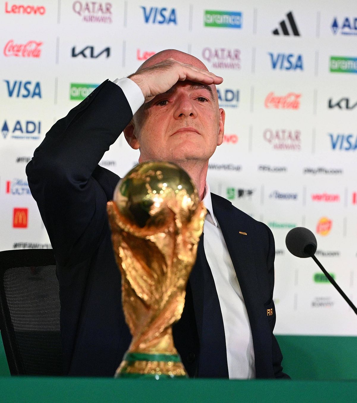Gianni Infantino va mai rămâne un mandat la președinția FIFA (2027-2031). Atunci ar putea decide țara-gazdă pentru CM 2038. Foto: Imago